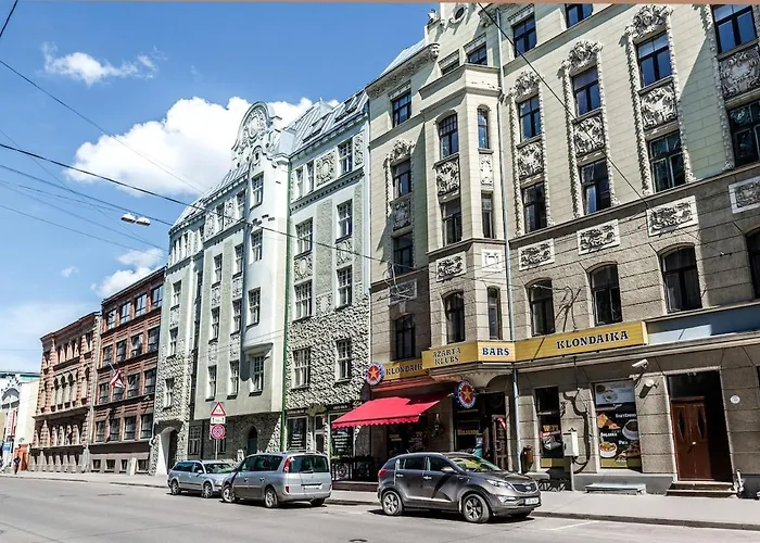 Two Artistic In The Center Of With Self Check-in And Free Parking * Riga